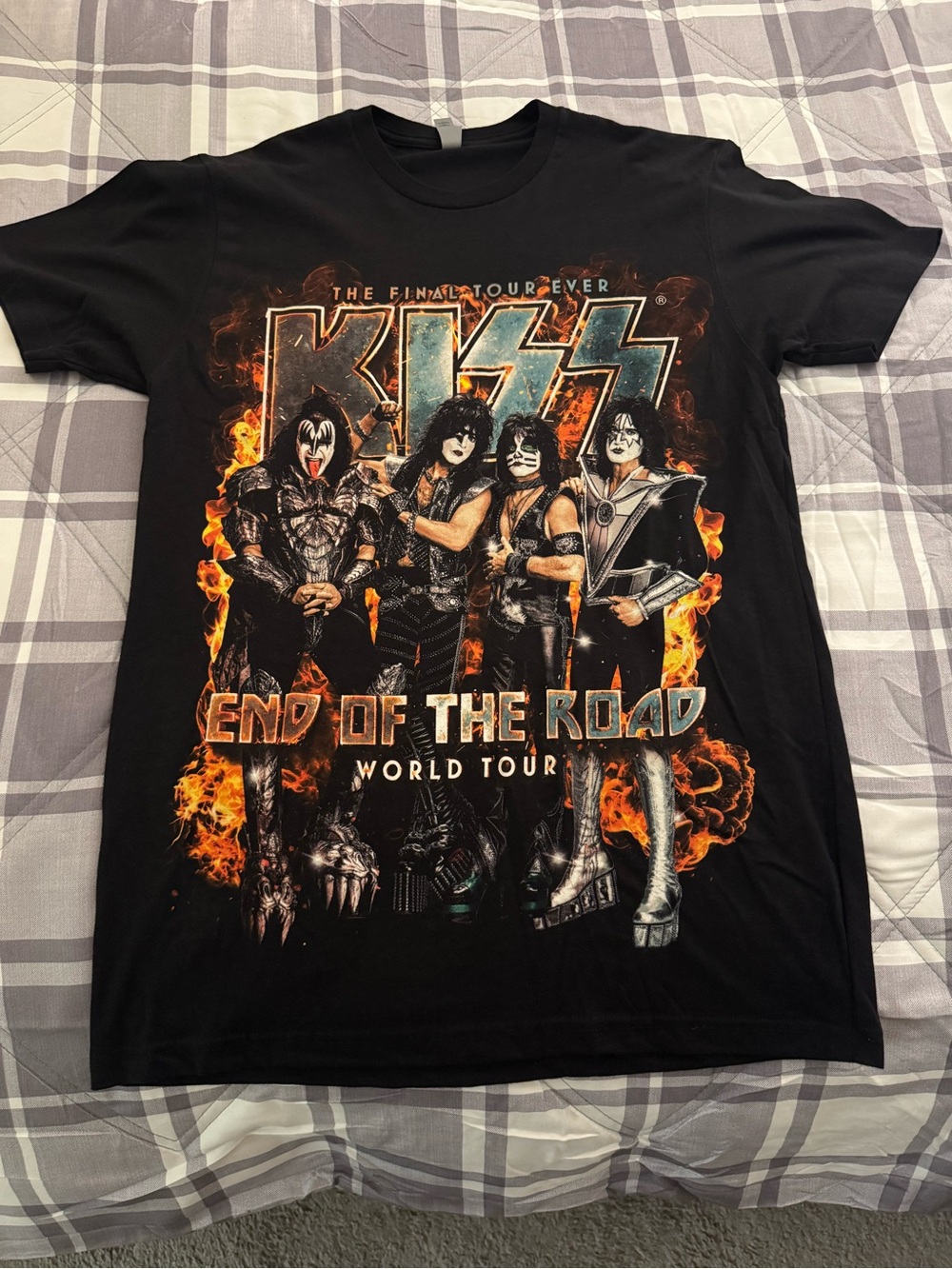 KISS tour shirt